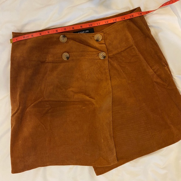 LIMITLESS CORDUROY HIGH WAISTED SKIRT - Picture 5 of 8